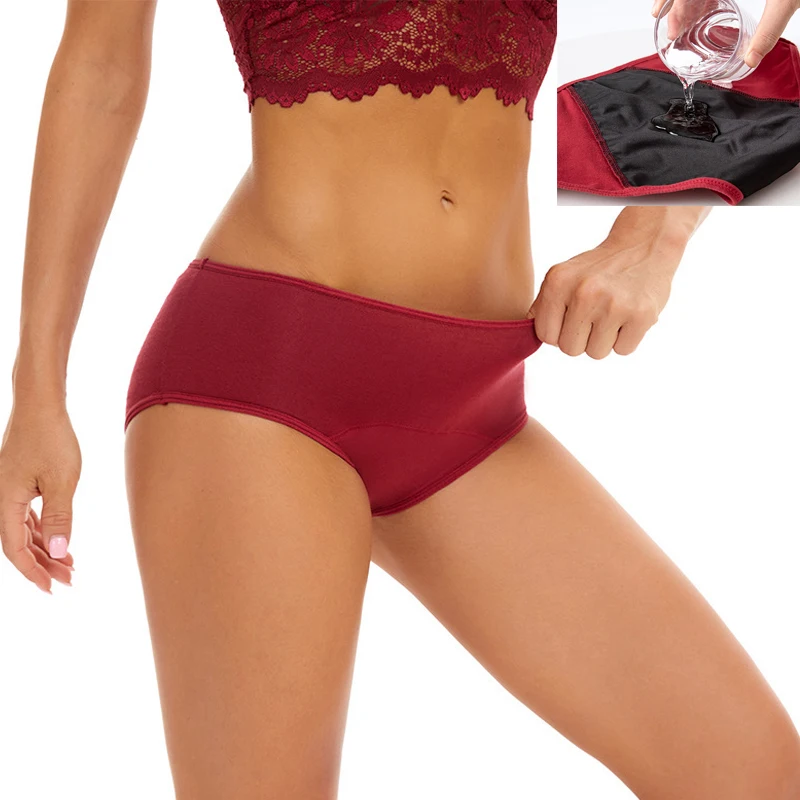 1pcs Woman Menstrual Panties Breathable Large Size Female Cotton Brief Low Waist Physiological Period Underwear Postpartum Panty - AliExpress 200574005