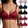 6 Pack Bras for Women No Underwire Wireless Bras - Super Soft Wireless Lightly Lined Comfort Bra