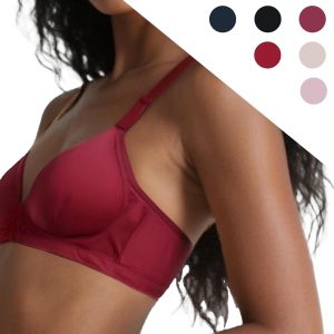 6 Pack Bras for Women No Underwire Wireless Bras - Super Soft Wireless Lightly Lined Comfort Bra