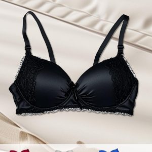 6 Pack Elegant Lace Push-Up Bras for Women, Removable Straps, Comfortable and Breathable Push Up Underwear