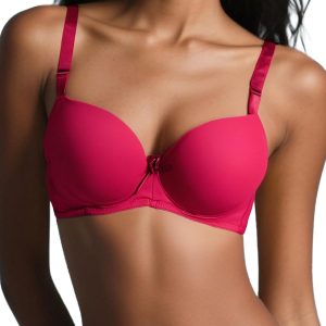 6 Pack Womens Wireless Push Up Bras for Women Full Coverage No Underwire Everyday Bras T-Shirt Bras B Cup C Cup