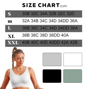 Adjustable Sports Bras for Women: 3 Pack High Support Padded Racerback Sport for Large Bust Workout Running Gym