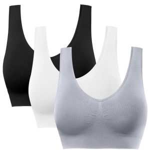 BESTENA Sports Bras for Women, Seamless Comfortable Yoga Bra with Removable Pads