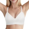 Bras for Women No Underwire - Wireless Comfortable Plunge Full Coverage Bralette Plus Size Sports Tshirt Bra