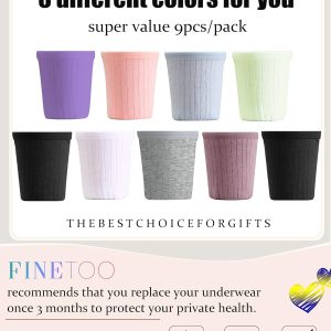 Cotton Underwear for Women Sexy Low Rise Ribbed Hipster Breathable Soft Womens Bikini Panties Cheeky S-3XL