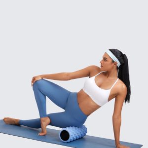 CRZ YOGA Butterluxe Womens Y Back Sports Bra - Padded Racerback Low Impact Spaghetti Thin Strap Workout Yoga Top