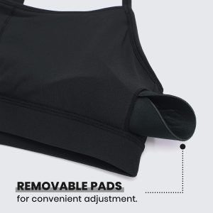 CRZ YOGA Butterluxe Womens Y Back Sports Bra - Padded Racerback Low Impact Spaghetti Thin Strap Workout Yoga Top