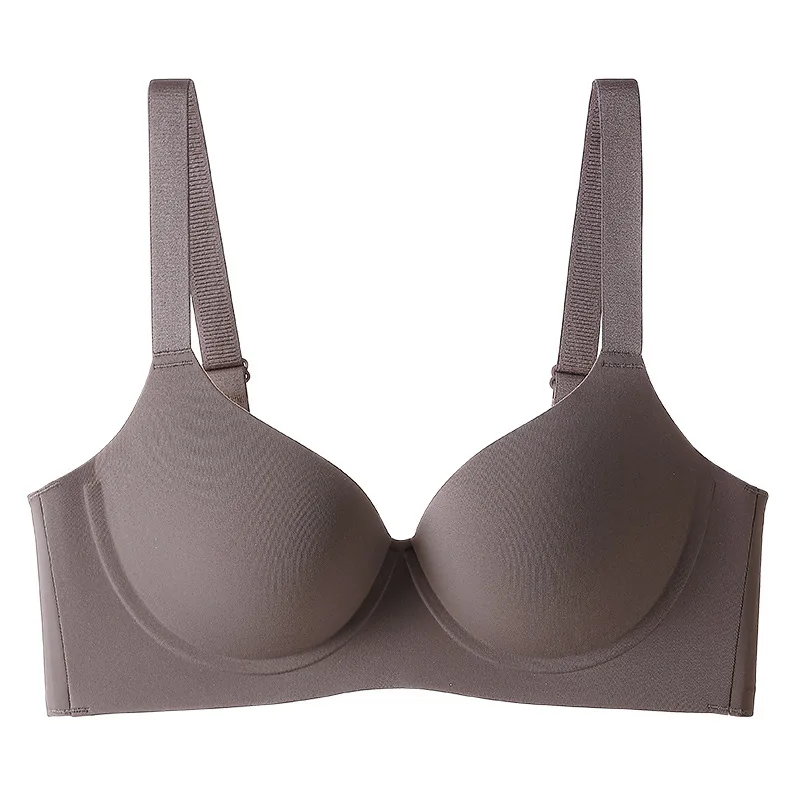 Customized logo Women's Large Cup Seamless Underwire Sport Bra High Lifting Support Power Push-up Comfortable Breathable Bra