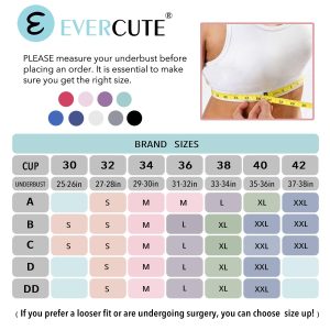 Evercute Adjustable Sports Bras for Women 3/4 Pack Racerback High Support Bras Padded Workout Bras Seamless Yoga Athletic Bra