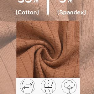 FINETOO 10 pack Cotton Thongs for Women Breathable Low Rise Bikini Lady Panties Womens Underwear Sexy S-XL