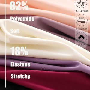 FINETOO 6 Pack Seamless Thongs for Women No Show Wavy Edge Side Women's Thong panties Ladies Underwear Sexy S-XL