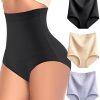 FINETOO Womens Tummy Control Shapewear Underwear High Waisted Seamless Panties Girdle Full Coverage Postpartum Briefs