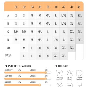 FITTIN Sports Bras Pack for Women - Padded Cross Back Support Seamless Strap Bra for Workout Fitness Gym Yoga Large Bust