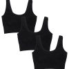 Fruit of the Loom Women's 3-Pack Seamless Full-Coverage Wireless Bra
