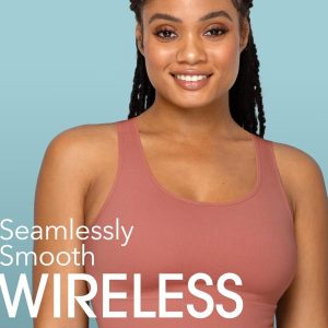 Fruit of the Loom Women's 3-Pack Seamless Full-Coverage Wireless Bra
