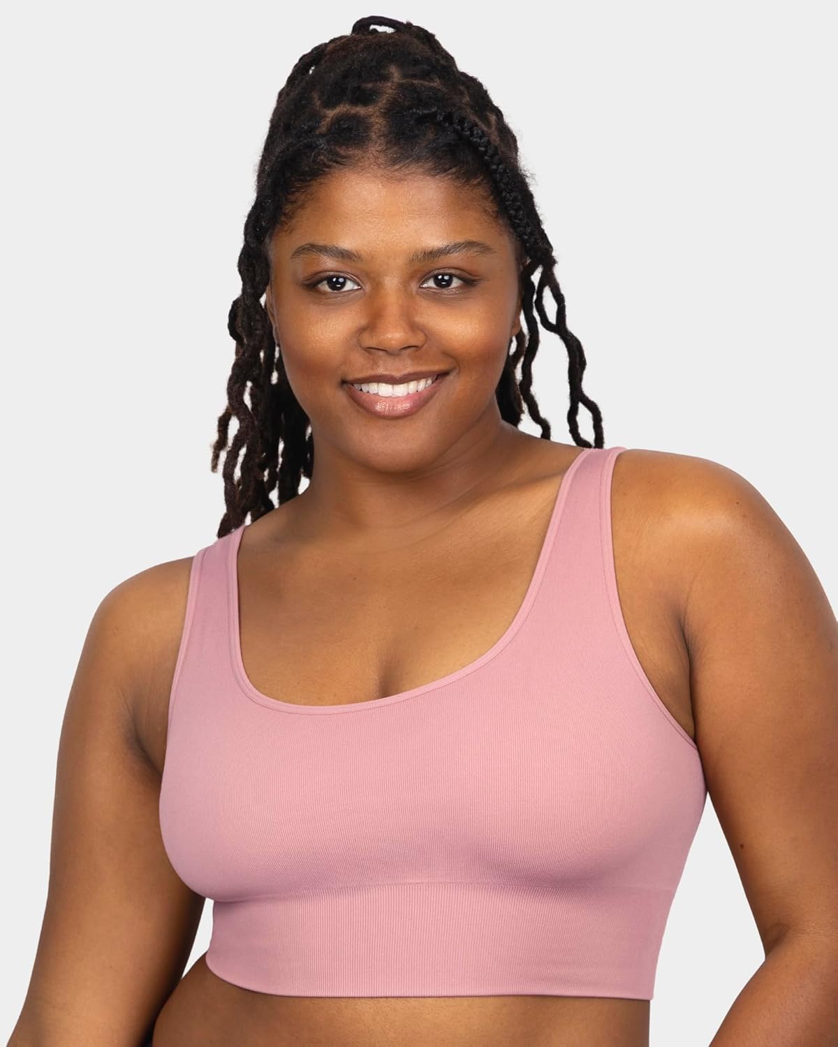 Fruit of the Loom Women's 3-Pack Seamless Full-Coverage Wireless Bra
