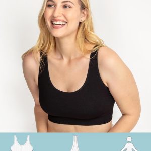 Fruit of the Loom Women's 3-Pack Seamless Full-Coverage Wireless Bra