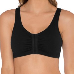 Fruit of the Loom Women's Multi-Pack Front Closure Cotton Bra