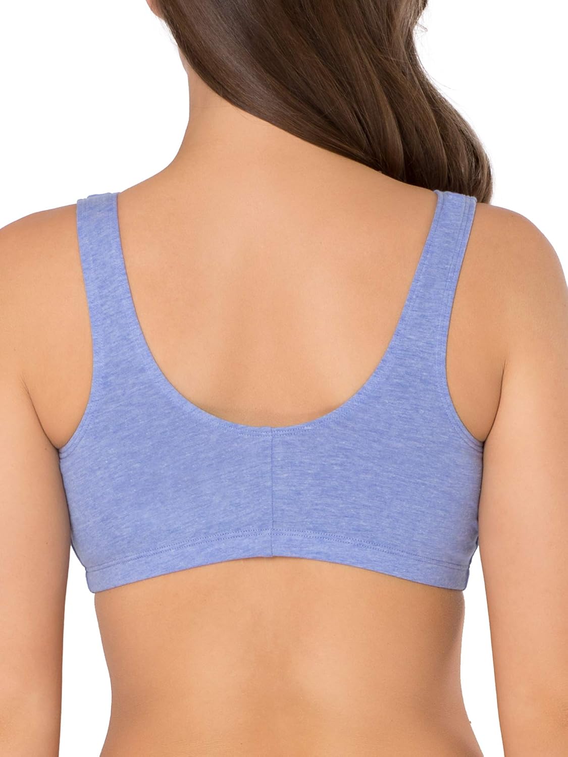 Fruit of the Loom Women's Multi-Pack Front Closure Cotton Bra