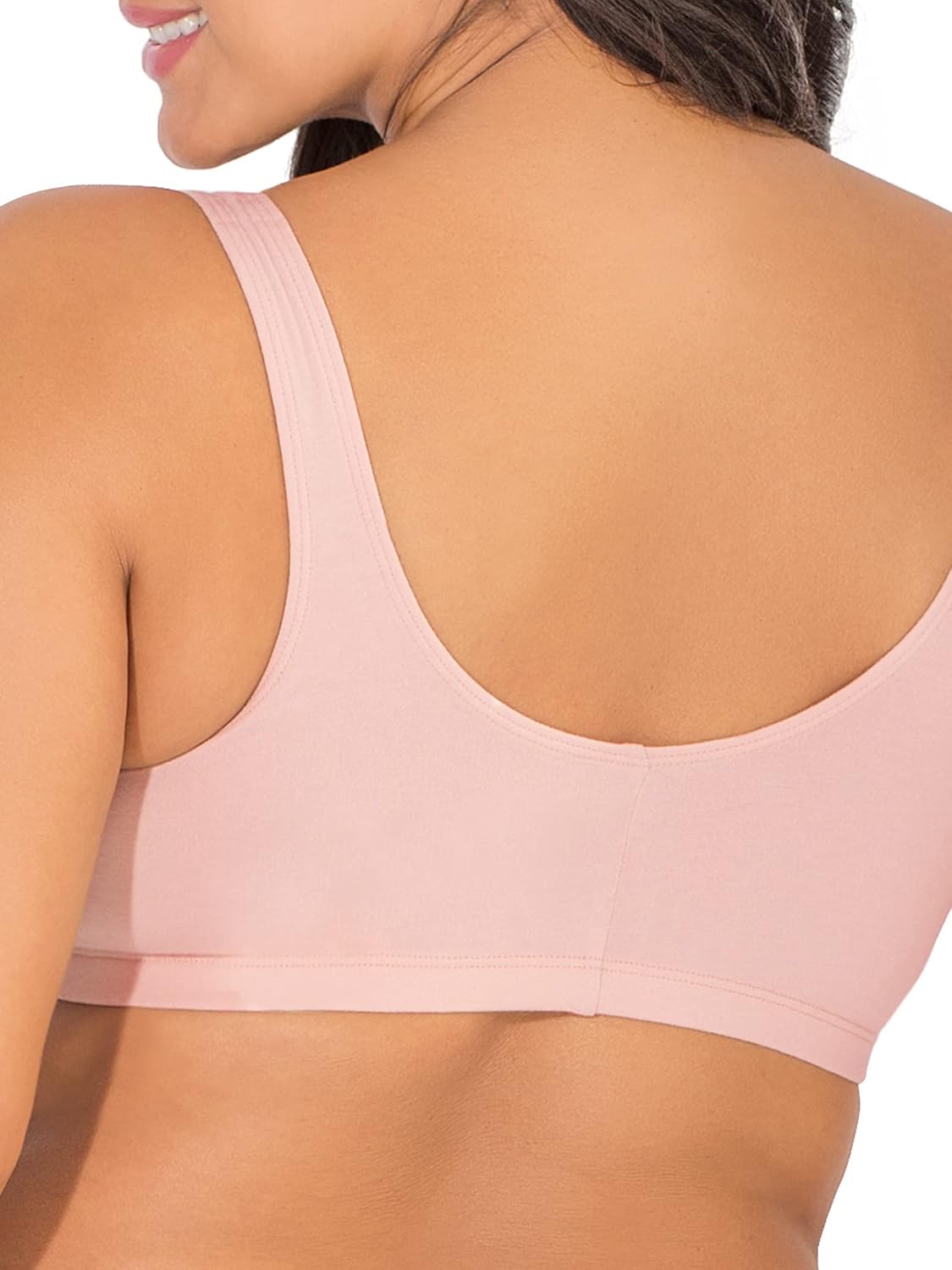 Fruit of the Loom Women's Multi-Pack Front Closure Cotton Bra