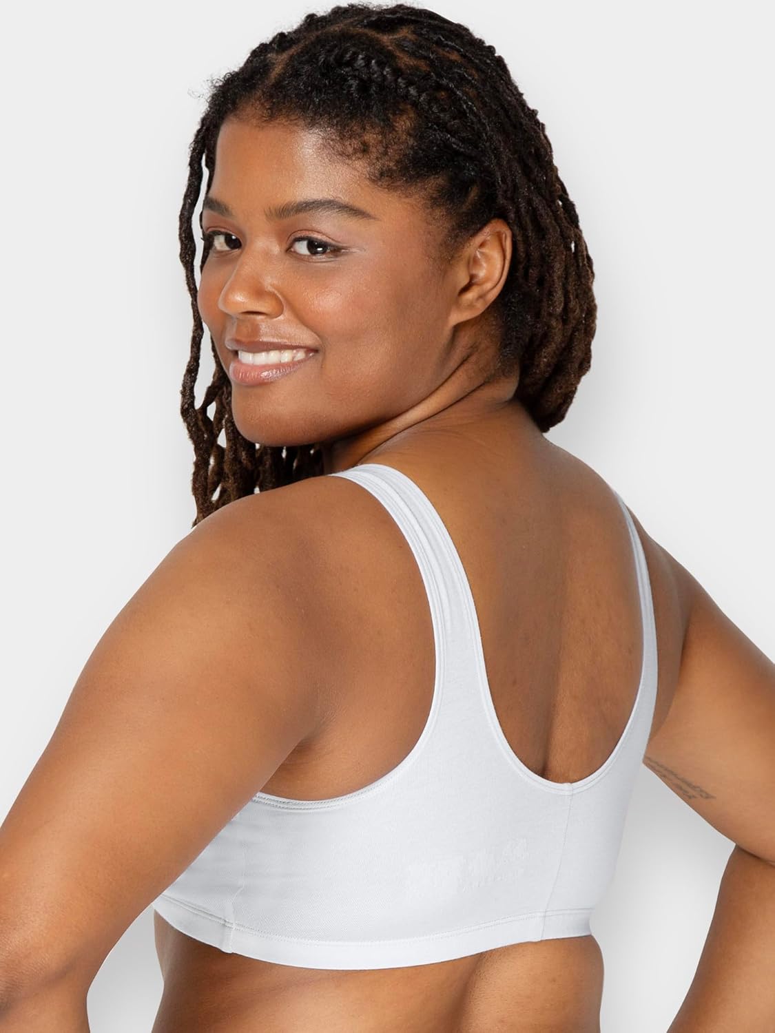 Fruit of the Loom Women's Multi-Pack Front Closure Cotton Bra