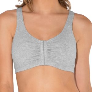 Fruit of the Loom Women's Multi-Pack Front Closure Cotton Bra