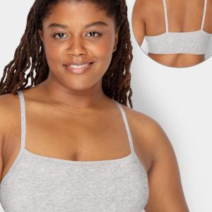 Fruit of The Loom Women's Multi-Pack Spaghetti Strap Cotton Sports Bra