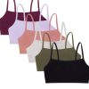 Fruit of The Loom Women's Multi-Pack Spaghetti Strap Cotton Sports Bra