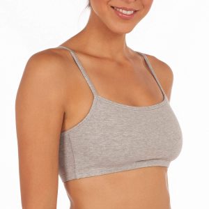 Fruit of The Loom Women's Multi-Pack Spaghetti Strap Cotton Sports Bra