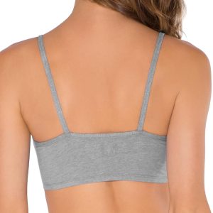 Fruit of The Loom Women's Multi-Pack Spaghetti Strap Cotton Sports Bra