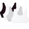 Fruit of the Loom Women's Multi-Pack Tank Top Style Sports Bra