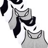 Fruit of the Loom Women's Multi-Pack Tank Top Style Sports Bra