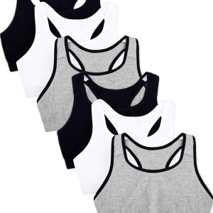 Fruit of the Loom Women's Multi-Pack Tank Top Style Sports Bra
