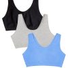 Fruit of the Loom Women's Multi-Pack Tank Top Style Sports Bra