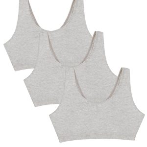 Fruit of the Loom Women's Multi-Pack Tank Top Style Sports Bra