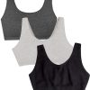 Fruit of the Loom Women's Multi-Pack Tank Top Style Sports Bra