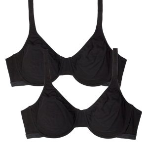 Fruit of The Loom Women's Multi-Pack Unlined Underwire Cotton Bra