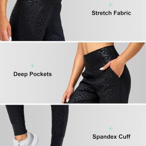 G Gradual Women's Joggers High Waisted Yoga Pants with Pockets Loose Leggings for Women Workout, Athletic, Lounge