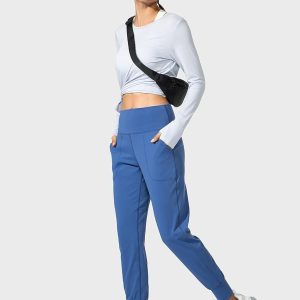 G Gradual Women's Joggers High Waisted Yoga Pants with Pockets Loose Leggings for Women Workout, Athletic, Lounge