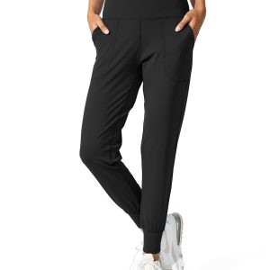 G Gradual Women's Joggers High Waisted Yoga Pants with Pockets Loose Leggings for Women Workout, Athletic, Lounge