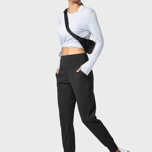 G Gradual Women's Joggers High Waisted Yoga Pants with Pockets Loose Leggings for Women Workout, Athletic, Lounge