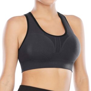 Heathyoga High Impact Sports Bras for Women High Support Padded Sports Bra Workout Bras for Women Racerback Bra for Yoga