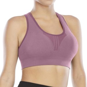 Heathyoga High Impact Sports Bras for Women High Support Padded Sports Bra Workout Bras for Women Racerback Bra for Yoga