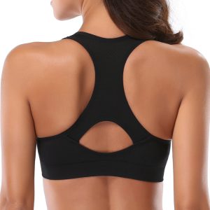 MIRITY Women Racerback Sports Bras - High Impact Workout Gym Activewear Bra