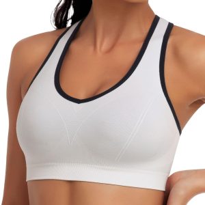 MIRITY Women Racerback Sports Bras - High Impact Workout Gym Activewear Bra