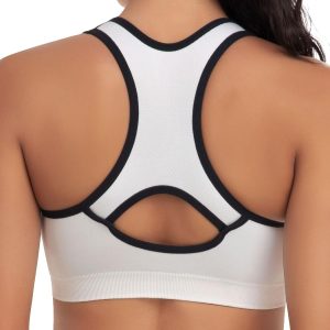 MIRITY Women Racerback Sports Bras - High Impact Workout Gym Activewear Bra