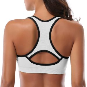 MIRITY Women Racerback Sports Bras - High Impact Workout Gym Activewear Bra