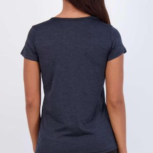 Real Essentials 5 Pack: Women's Dry Fit Short Sleeve V Neck Workout Top - Fitness Gym Athletic Yoga T-Shirt (Plus Available)