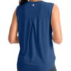SANTINY Women's Sleeveless Workout Tops Breathable Lightweight Active Tennis Yoga Shirts Athletic Running Tank Tops for Women