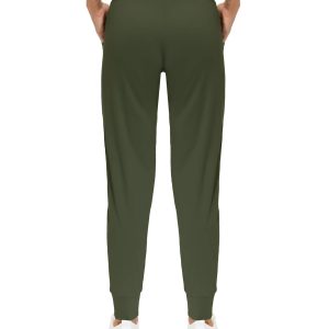 THE GYM PEOPLE Women's Joggers Pants Lightweight Athletic Leggings Tapered Lounge Pants for Workout, Yoga, Running